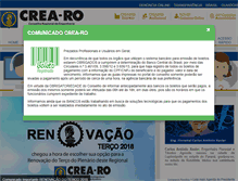 Tablet Screenshot of crearo.org.br